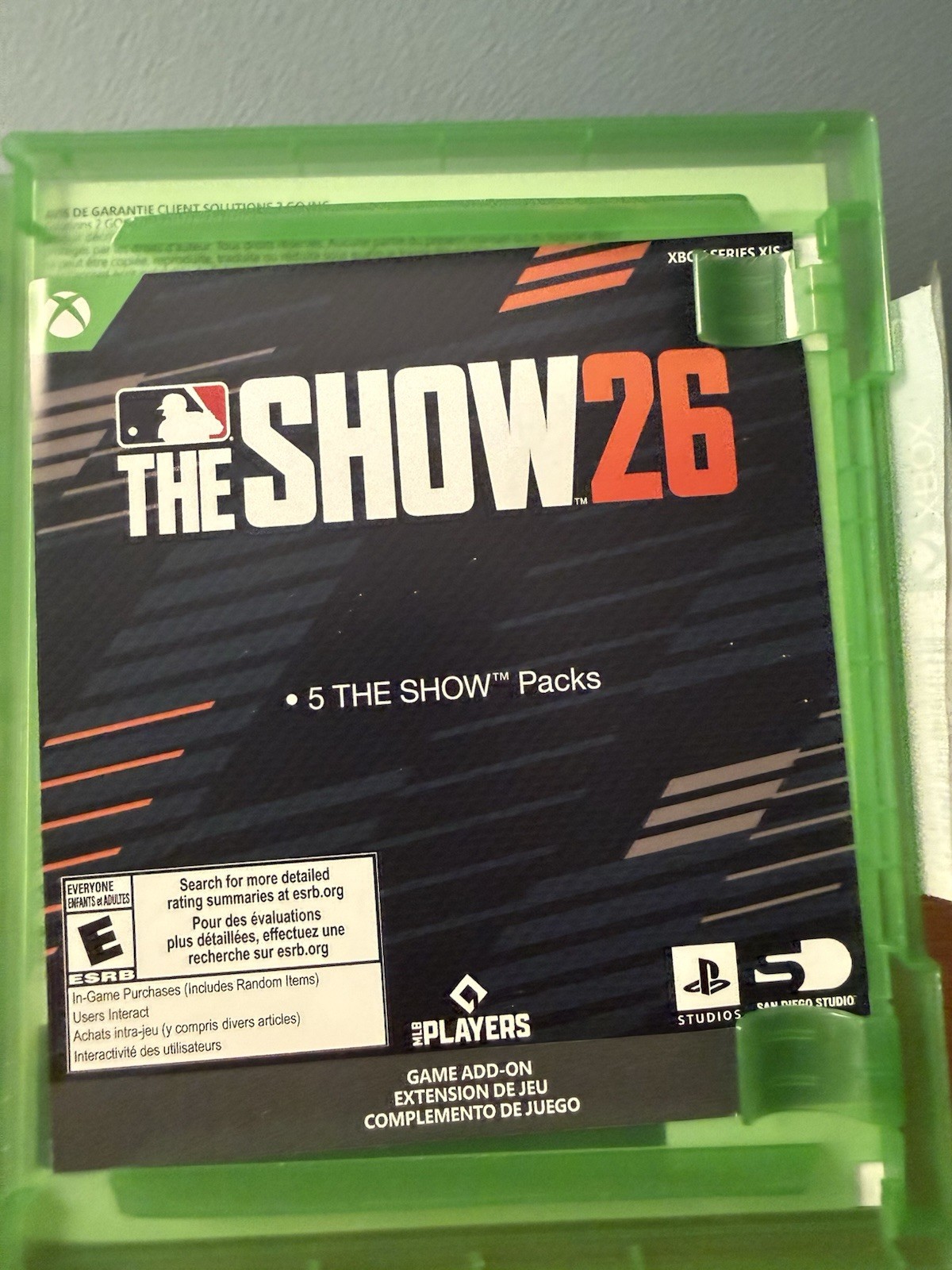 MLB The Show 26 Xbox Series X 2026 Microsoft