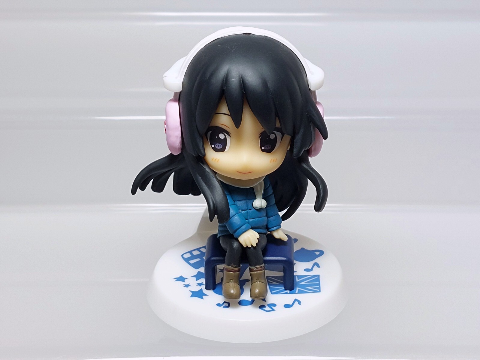 K-ON! Movie Chibi Kyun-Chara Mio Akiyama Figure Banpresto Prize 2012 2.4in