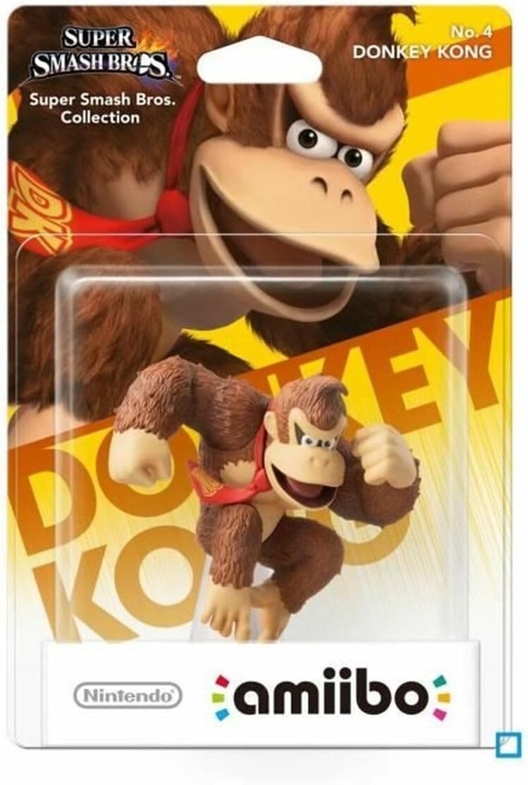 Donkey Kong Amiibo Super Smash Bros Sealed Nintendo Figure Compatible w/ Switch