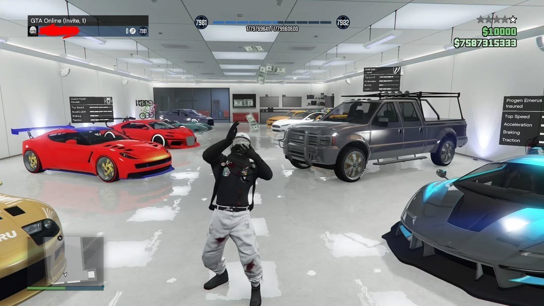 XBOX GTA 5 Online Profile | $7.5B Cash|Rank 8000|750 Cars |Rare Vehicles OG 2014