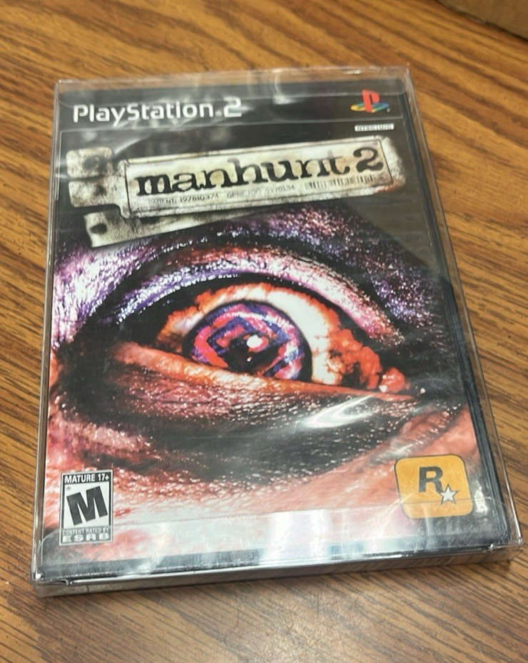 Rockstar Games Manhunt 2 PS2 Manual Included M NTSC-U/C 2007 Horror