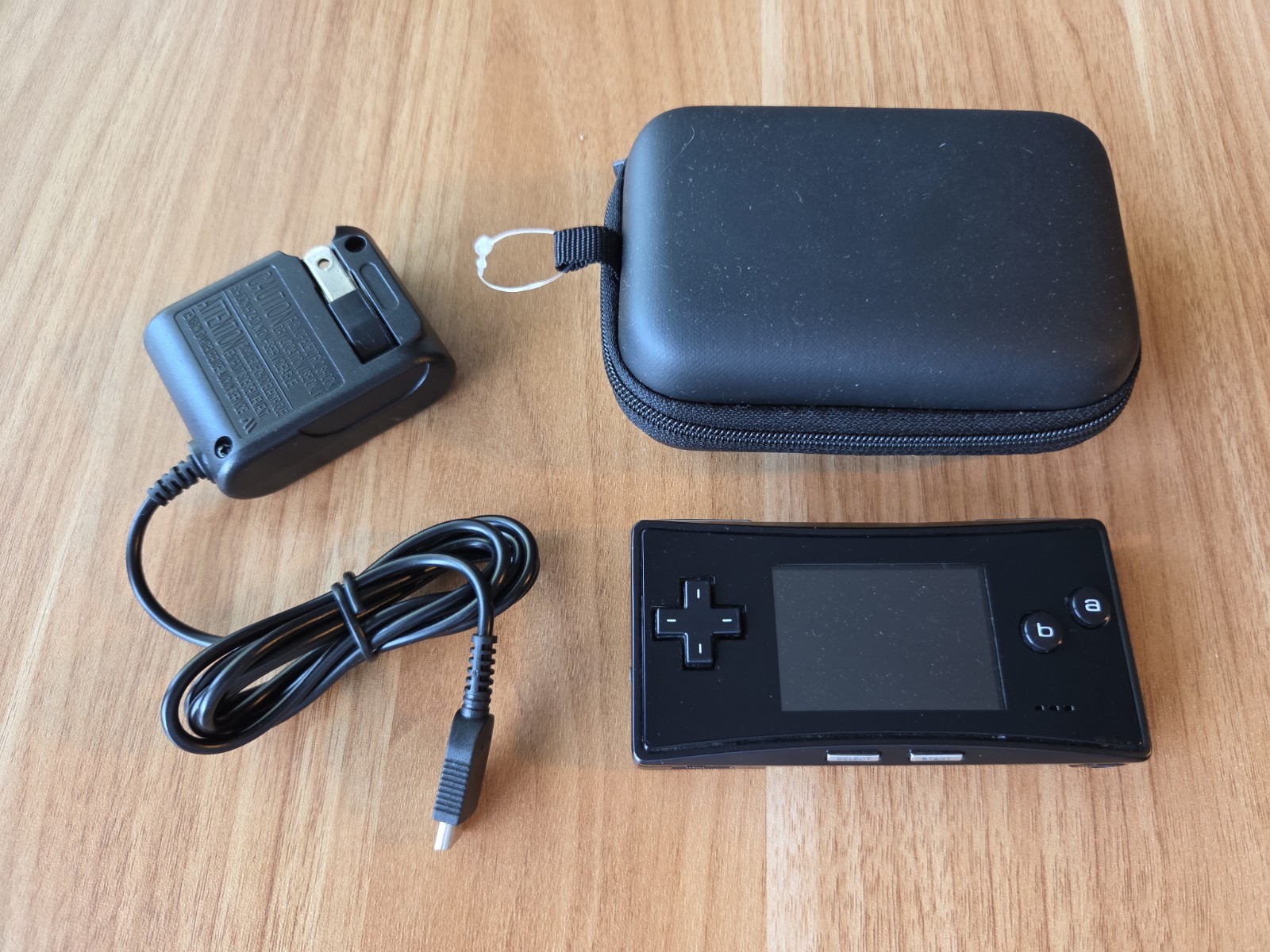 Nintendo GameBoy Micro Black W/ Charger – Good Cond. – US SELLER