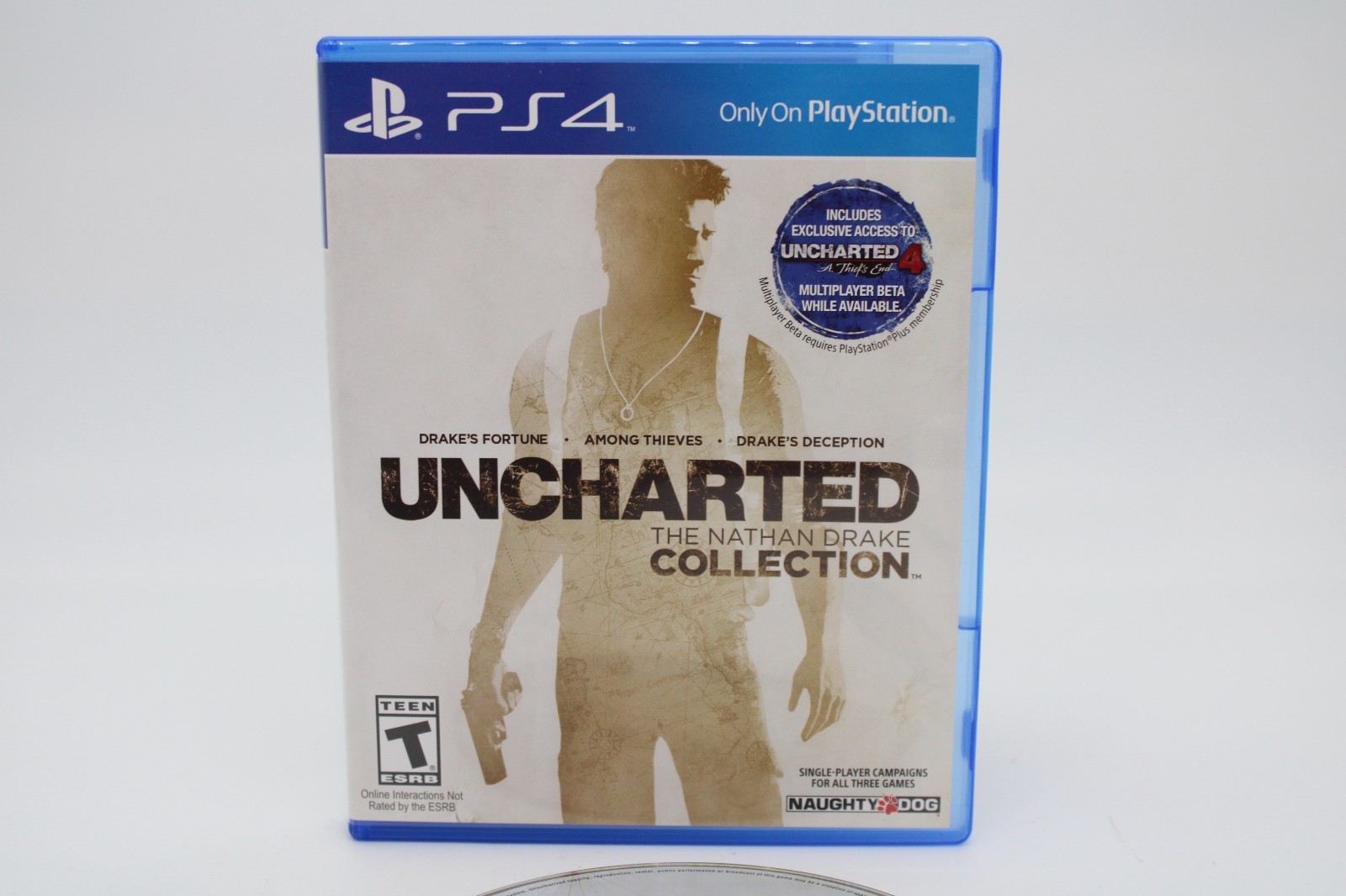 Refurbished PS4 Uncharted The Nathan Drake Collection Complete CIB Excellent
