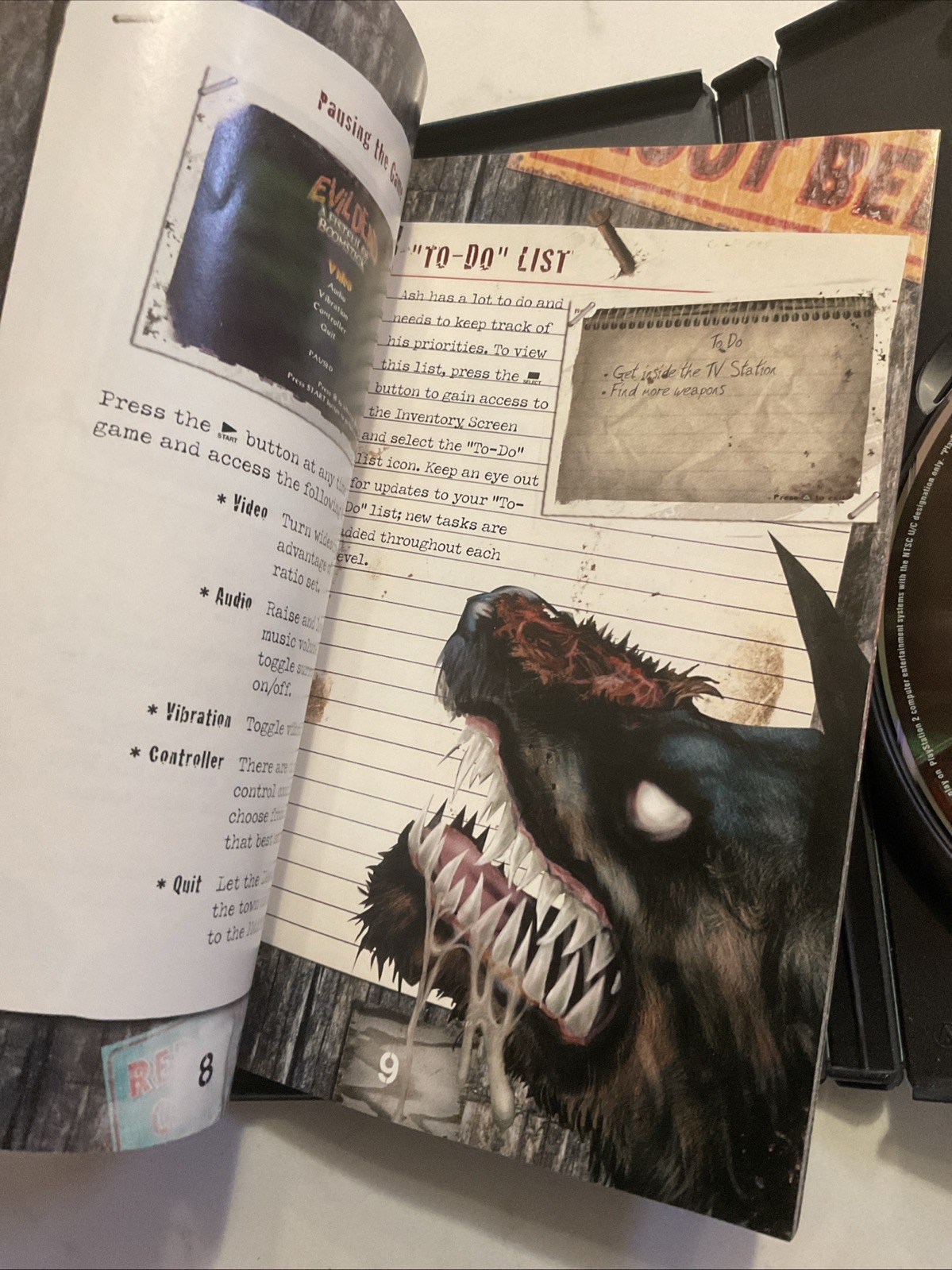Evil Dead: A Fistful of Boomstick (Sony PlayStation 2 Game) Complete w/Manual