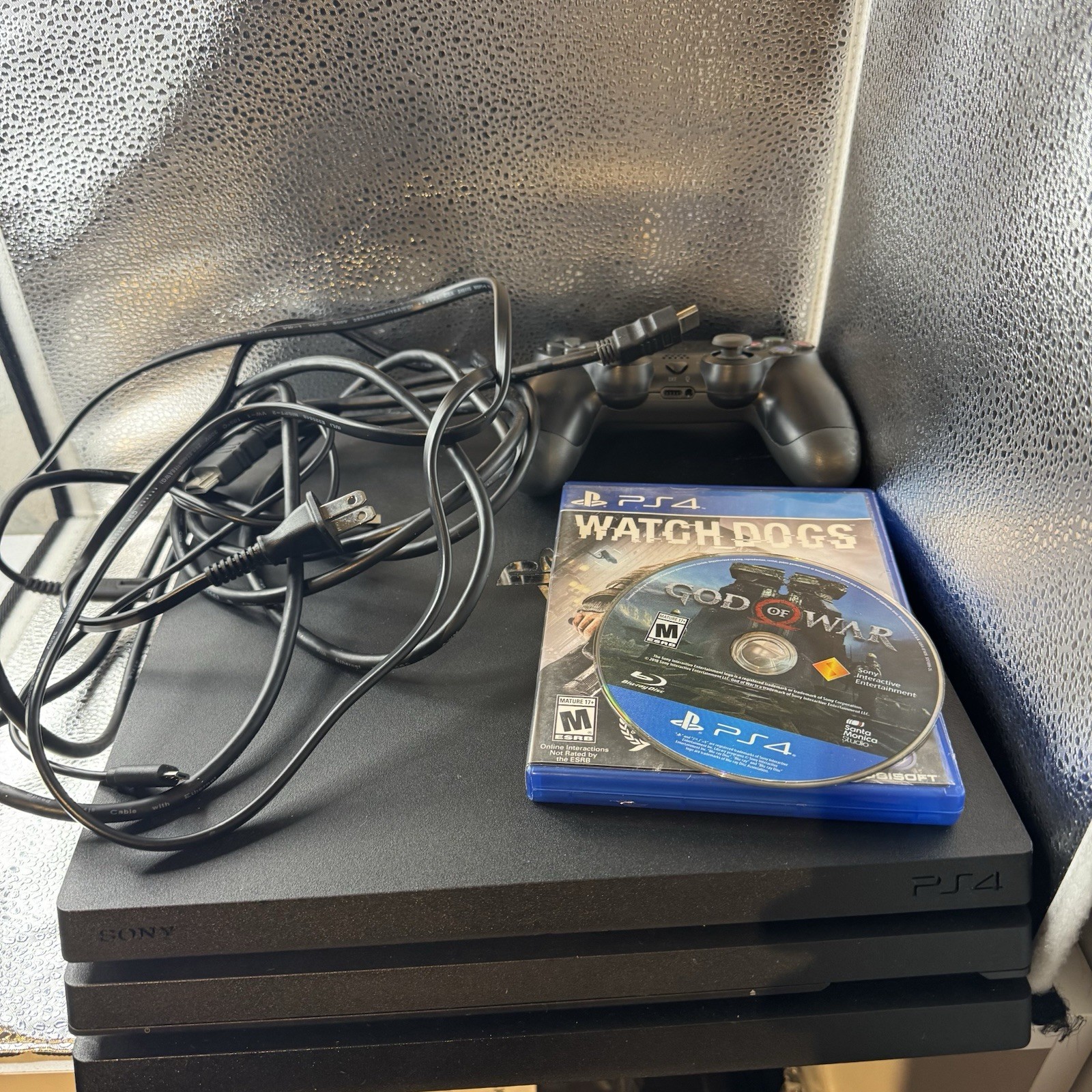 Sony PlayStation 4 Pro Black 1TB Console Bundle Ready To Play Tested