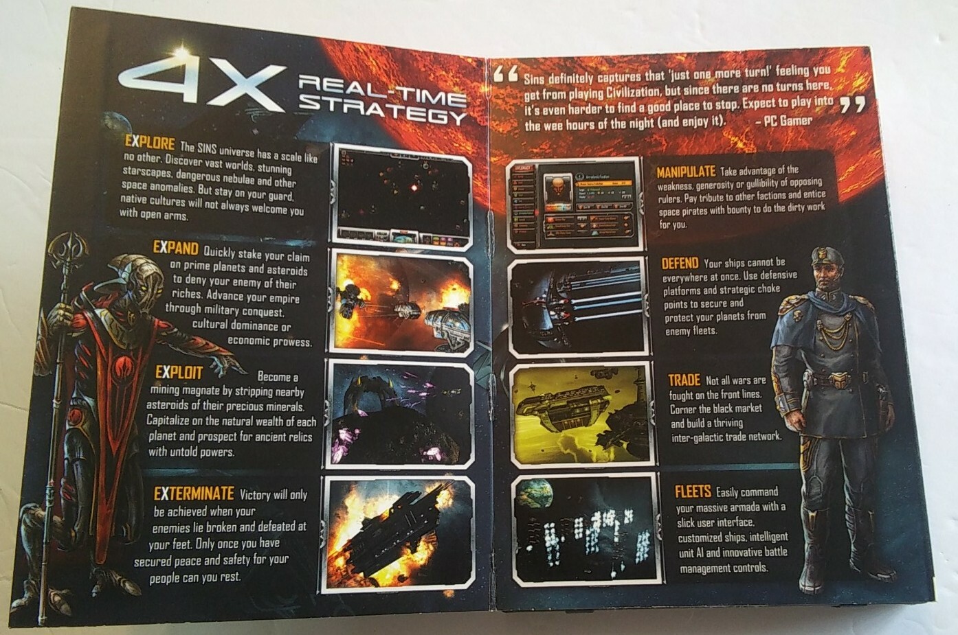 Sins of a Solar Empire: Real-Time Strategy. Unrivaled Scale. PC Game w/ Manual