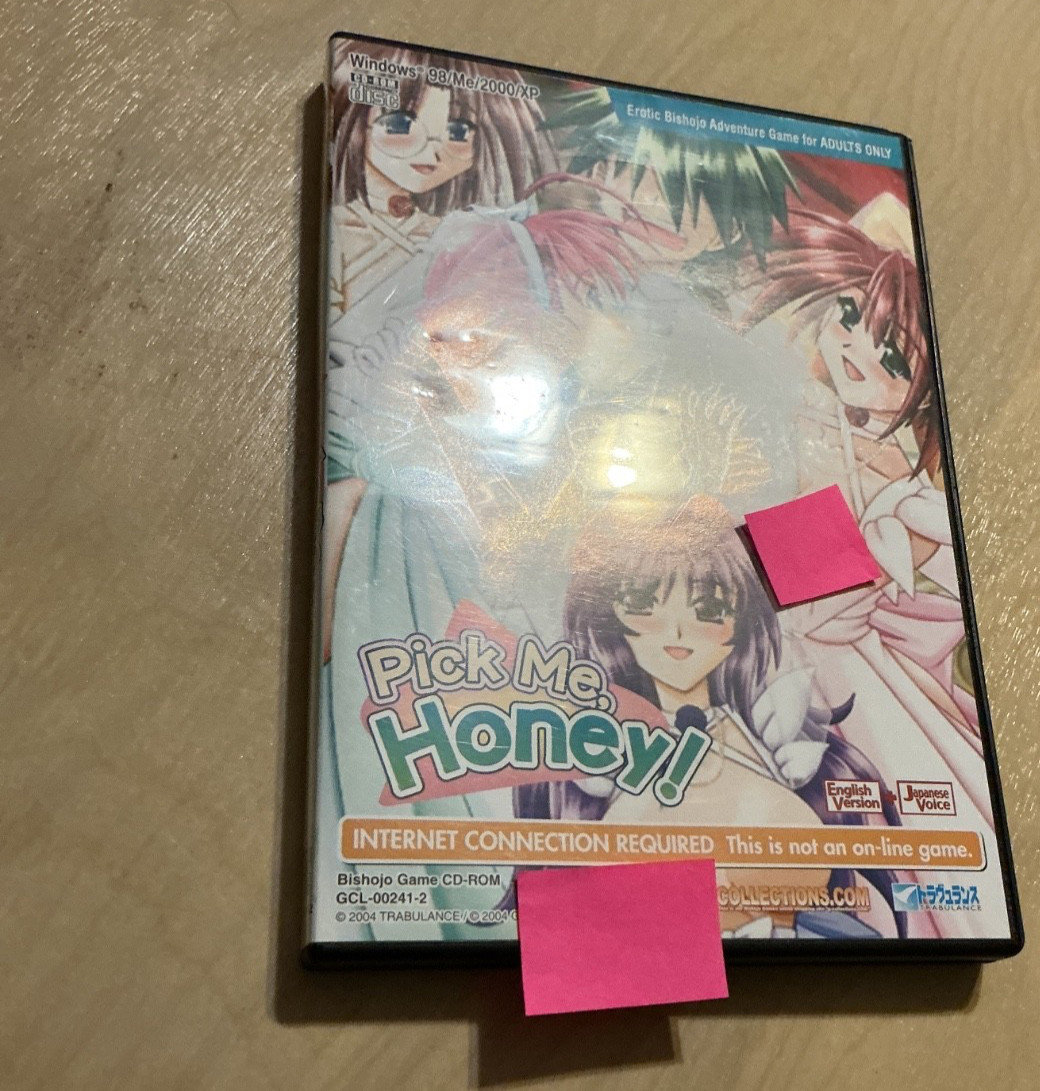 PICK ME HONEY GCOLLECTIONS Adult manga PC CD ROM game Virtual Mate Adult Content
