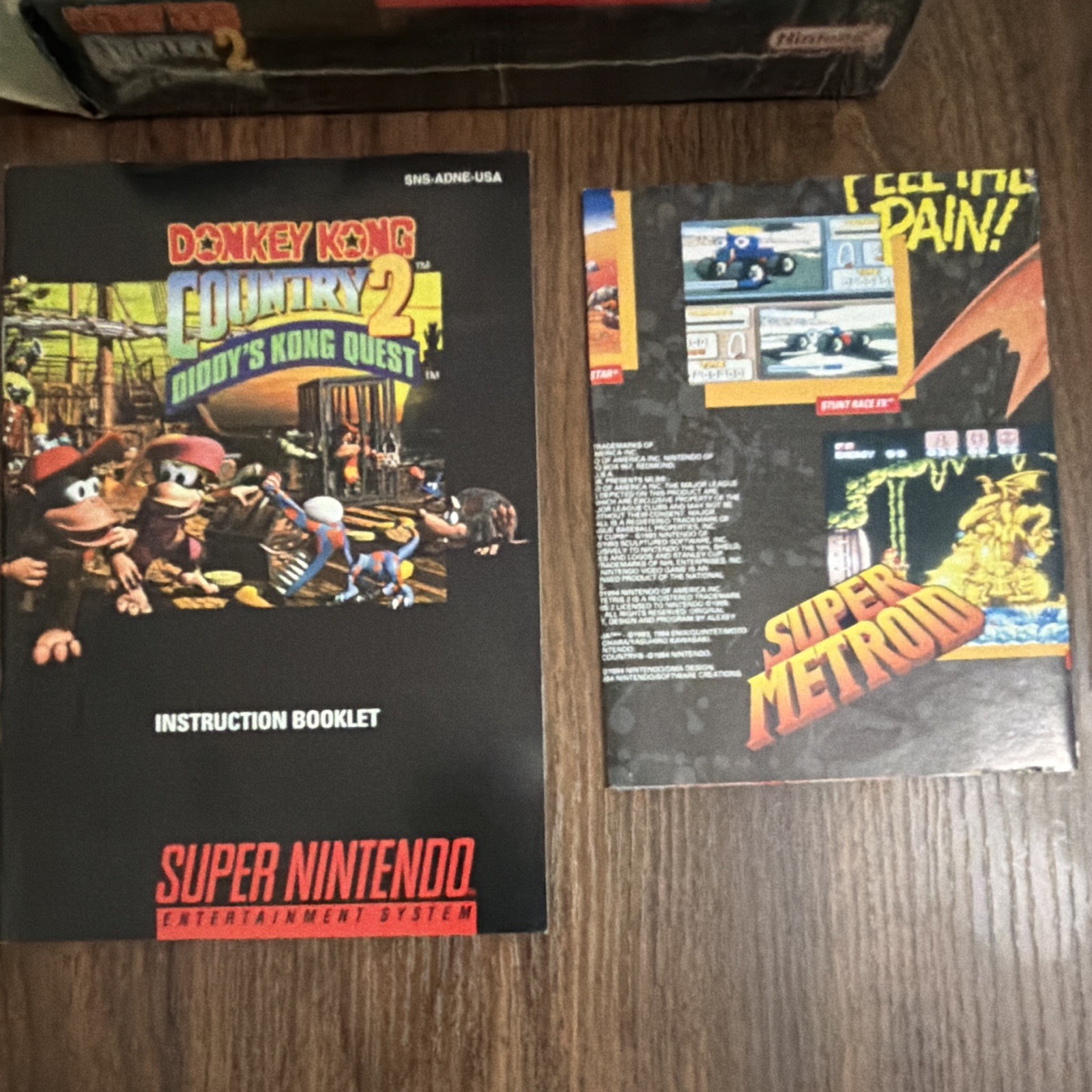 Nintendo Donkey Kong Country 2: Diddy’s Kong Quest…please READ DESCRIPTION!