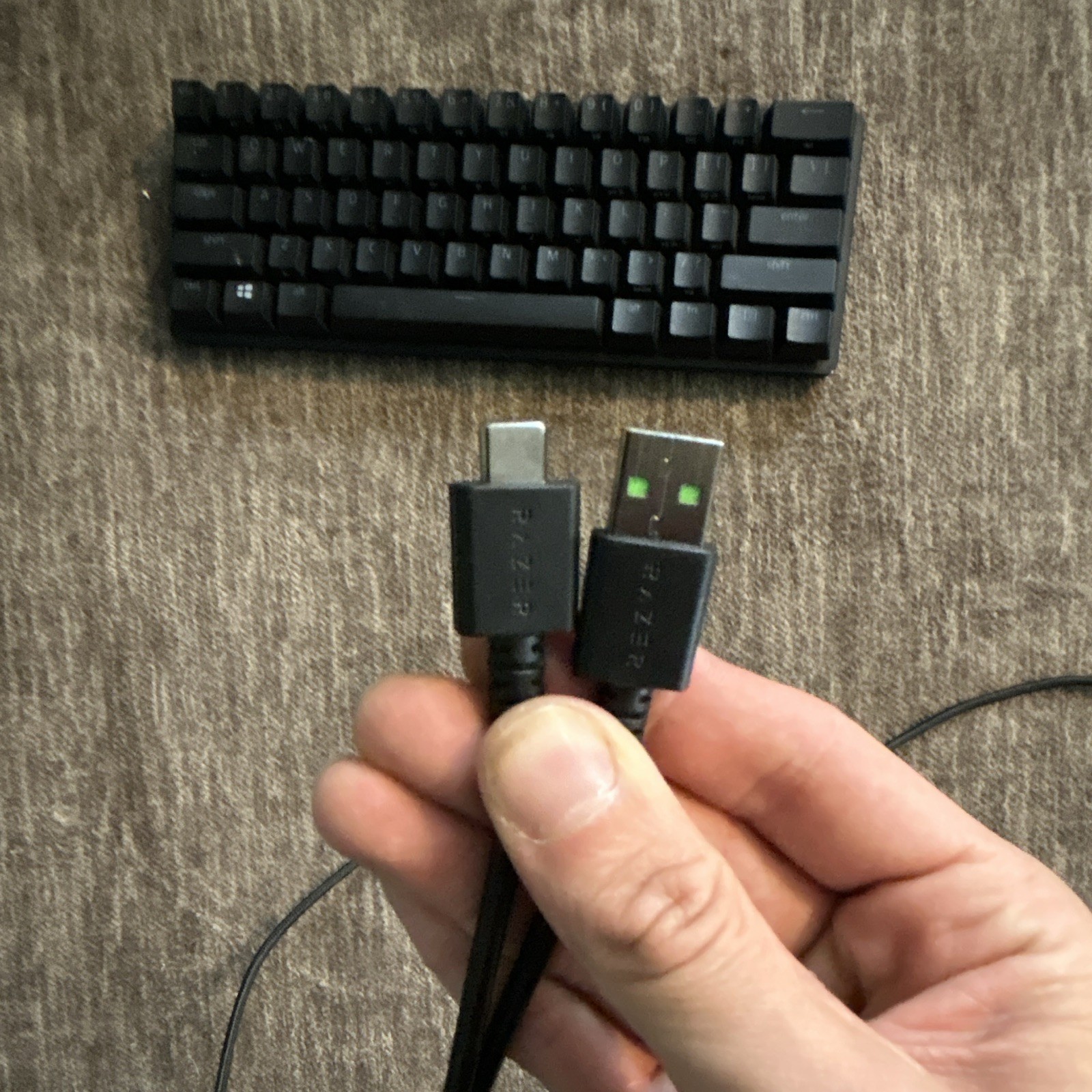Razer Huntsman Mini Wired USB-C Backlit Keyboard Black PC/Mac RZ03-03390500
