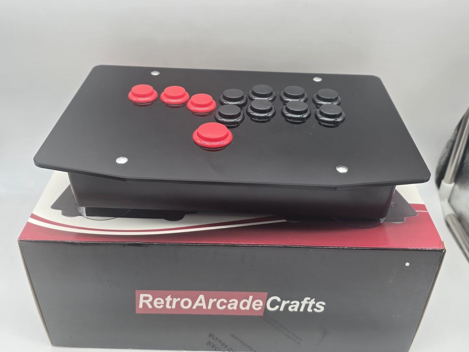 RAC-J500B All Buttons Arcade Fight Stick Game Controller Joystick For PC