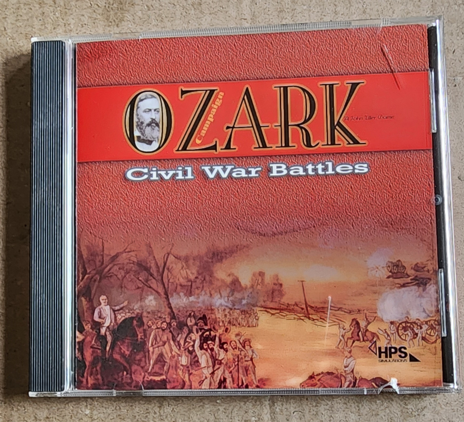 HPS Ozark Civil War Battles (2004) Pre-Owned, CD Is Mint, Manual On The CDROM