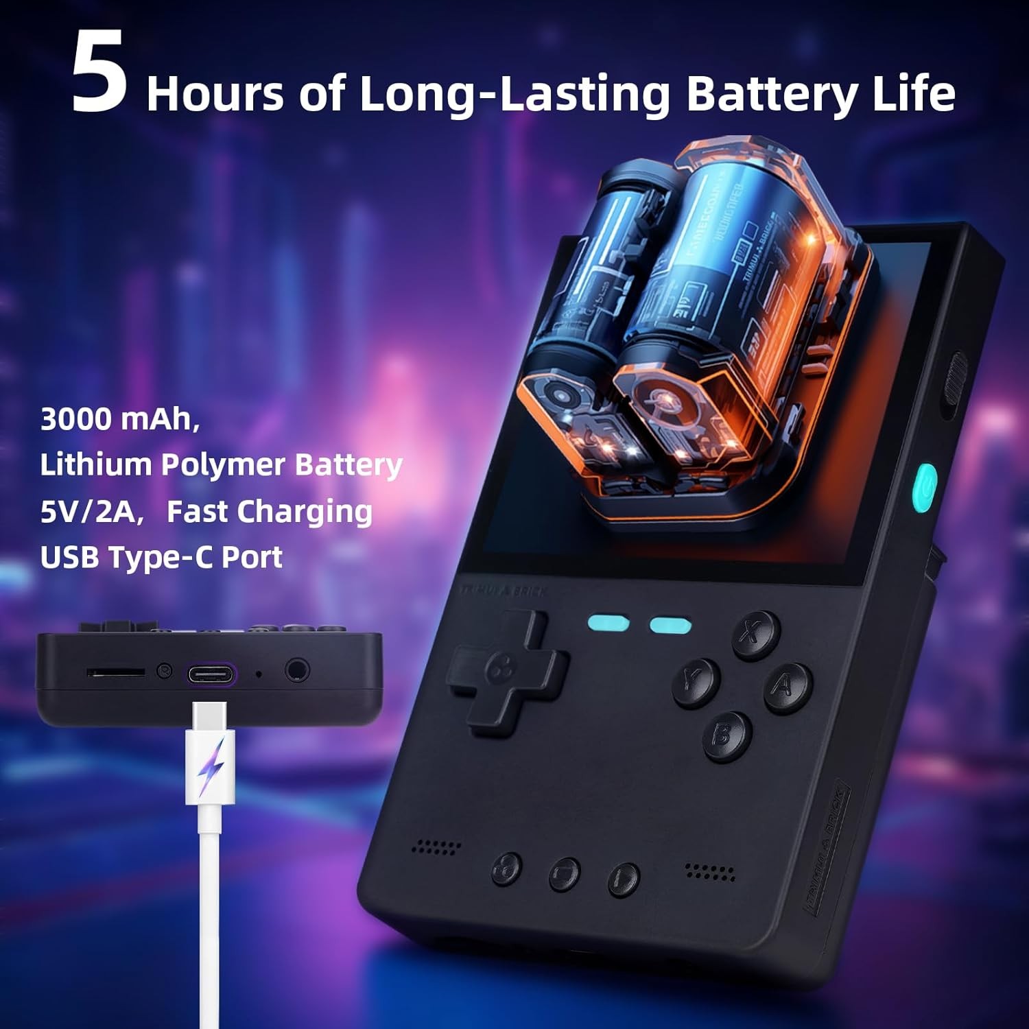 Trimui Brick WiFi Multiplayer Handheld 3.2 Red 64GB
