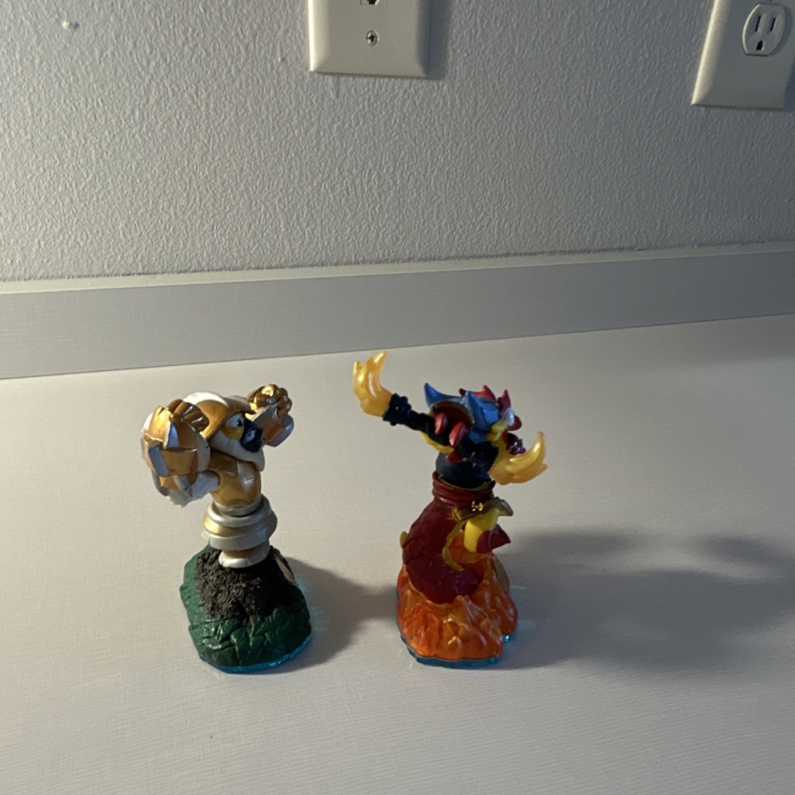 Skylanders Swap Force Figure Lot Grilla Drilla & Fire Kraken