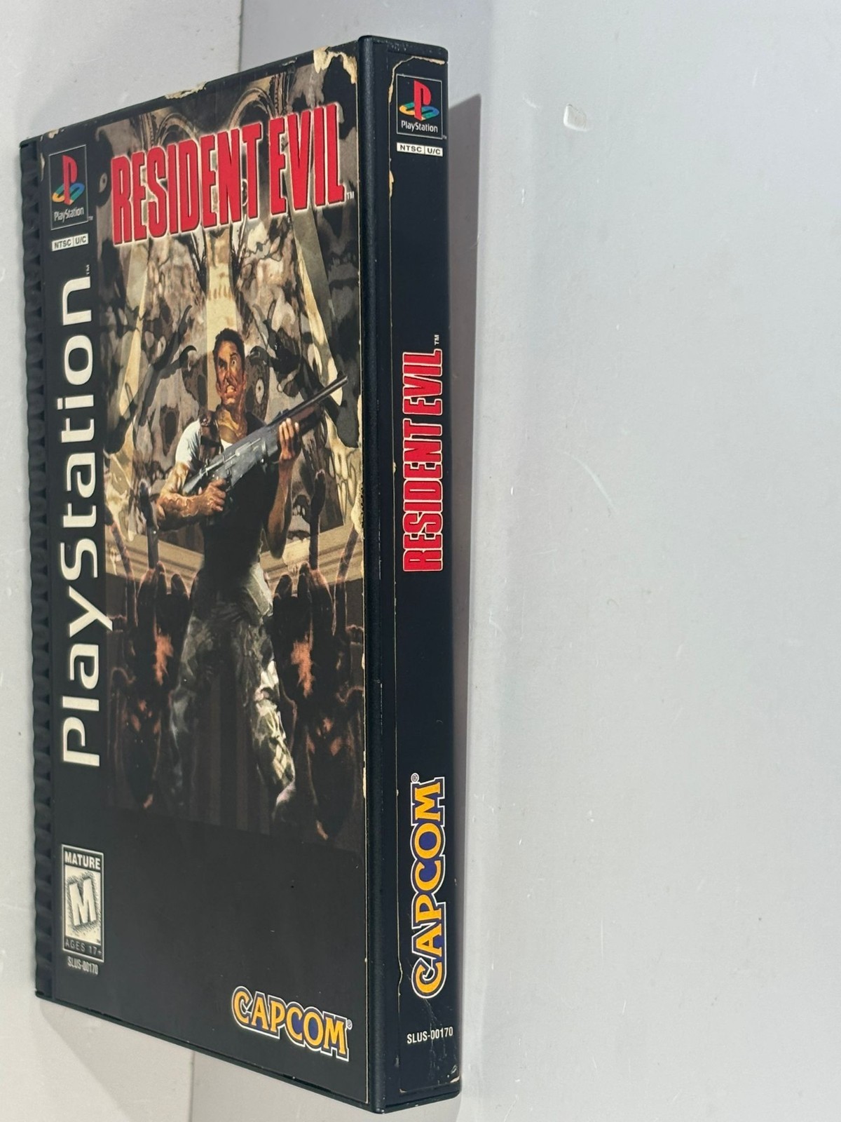 Resident Evil (Sony PlayStation 1, 1996) PS1 CIB Long Box