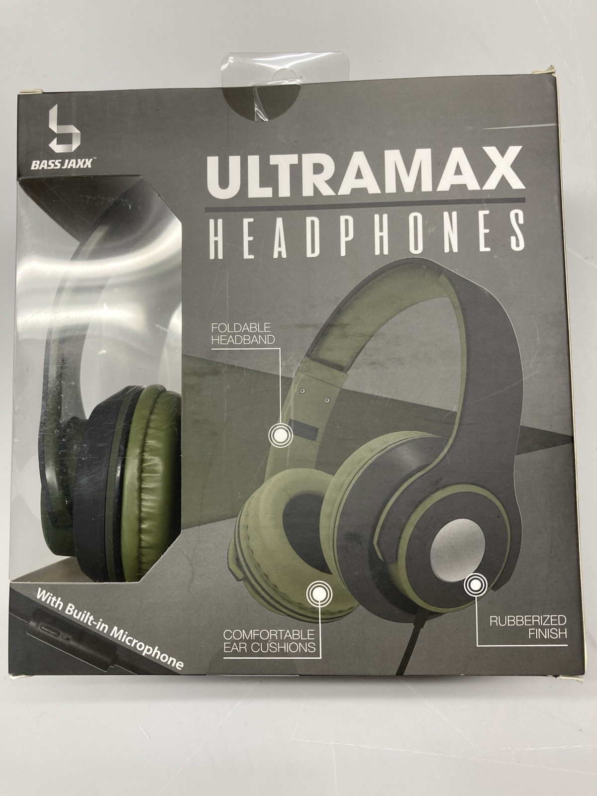 Bass Jaxx Ultramax Headphones- BRAND NEW