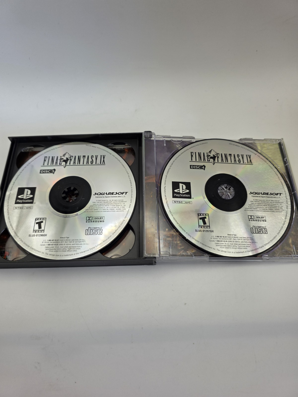 Final Fantasy VIII IX & Tactics Lot Greatest Hits (Sony PlayStation 1, 1998)