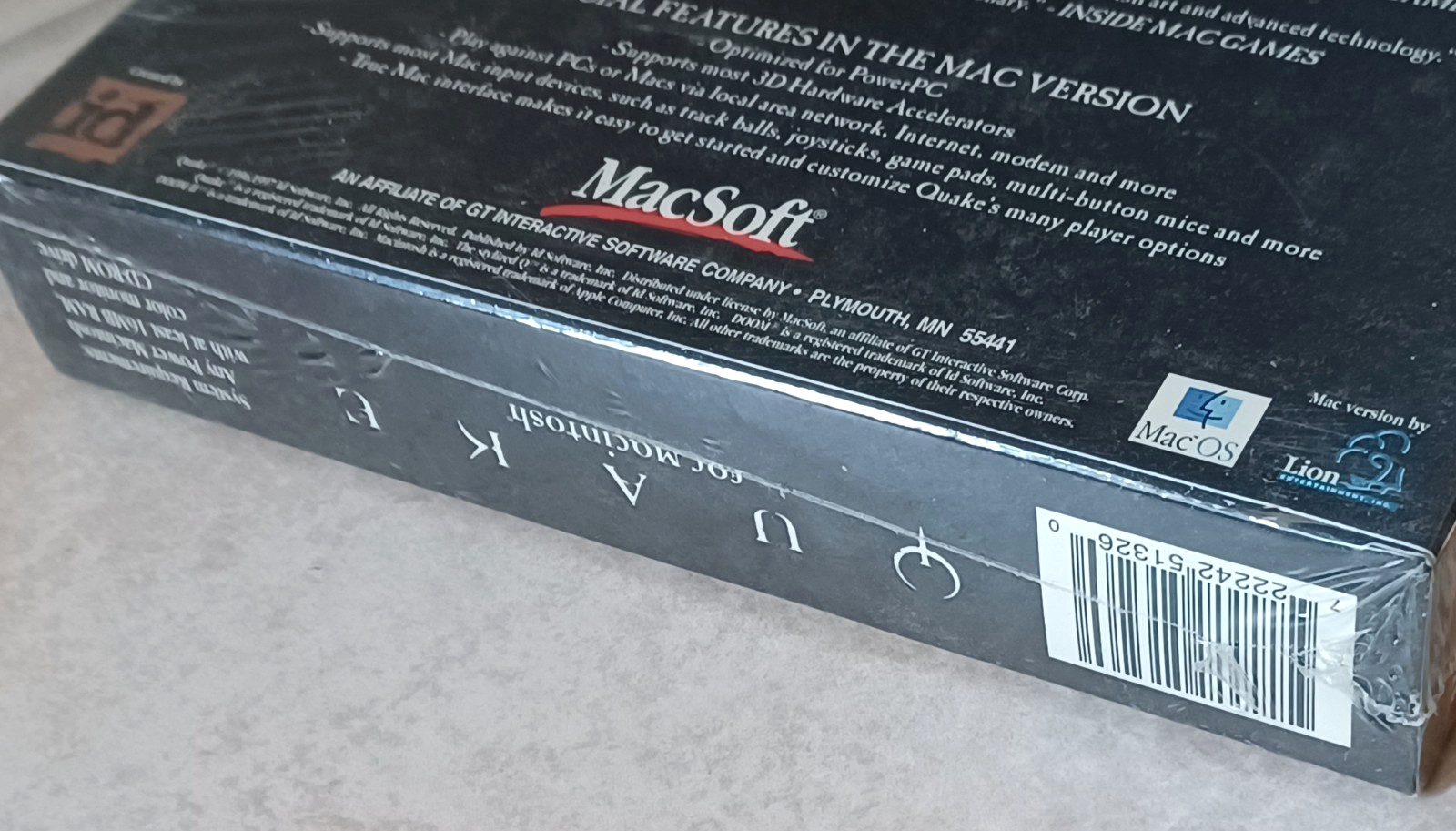 Quake – Apple Mac Macintosh Games BRAND NEW BIG BOX 🔥Sealed 🔥RARE