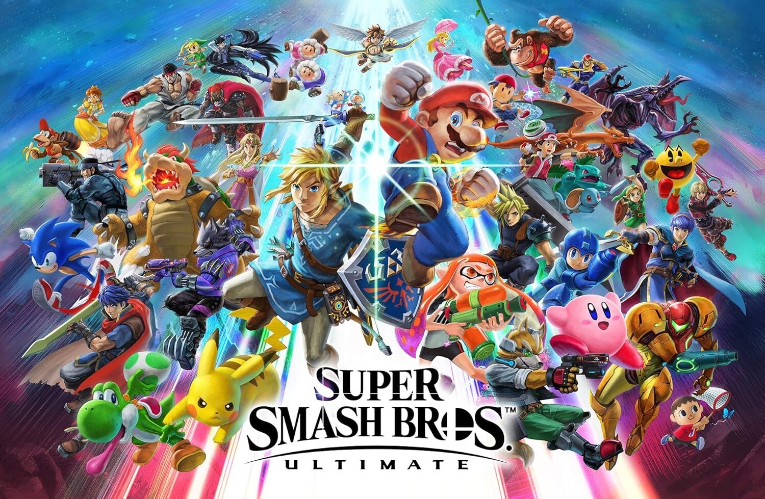 Nintendo Switch OLED Limited Edition Bundle [ Super Smash Bros Ultimate ] NEW