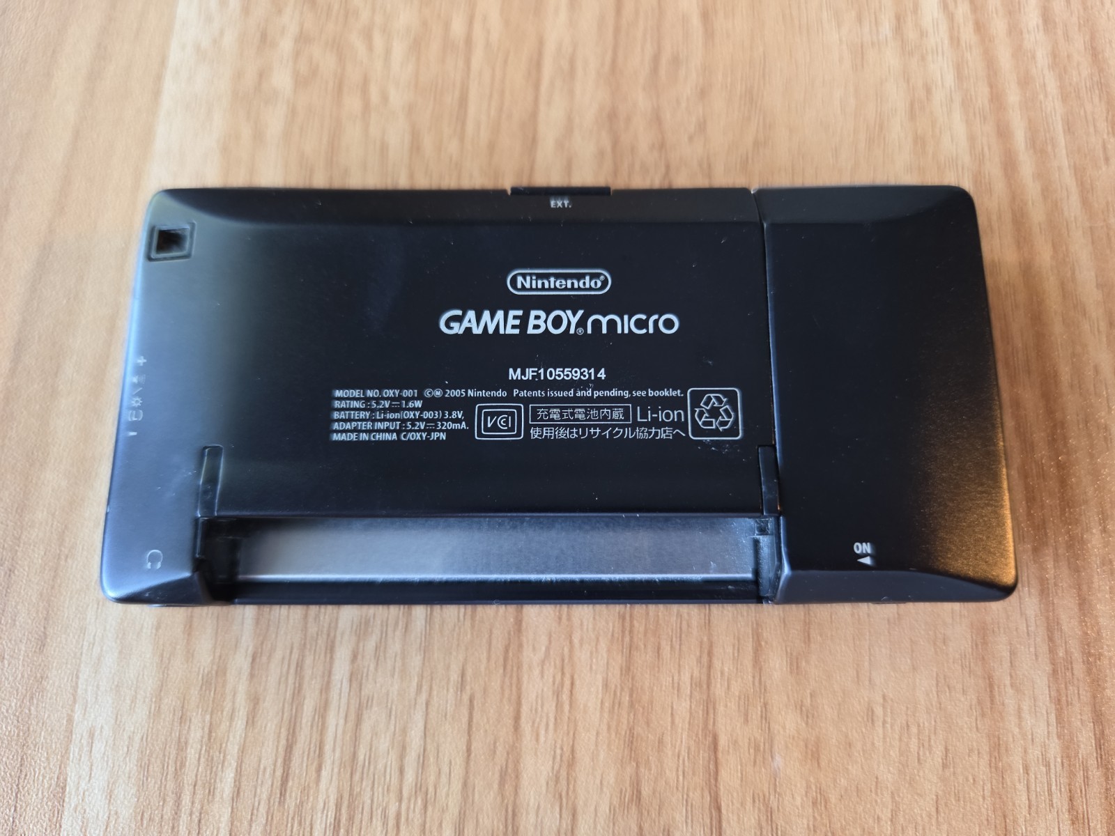 Nintendo GameBoy Micro Black W/ Charger – Good Cond. – US SELLER