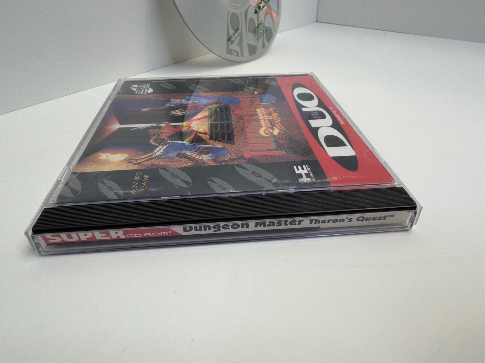 Dungeon Master: Theron’s Quest TurboGrafx Super CD Turbo Duo Tested Complete CIB