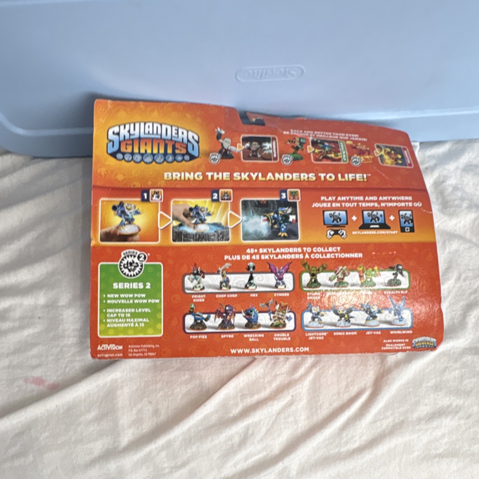 Activision Skylanders Giants Eruptor Stealth Elf Terrafin Character Figure Pack