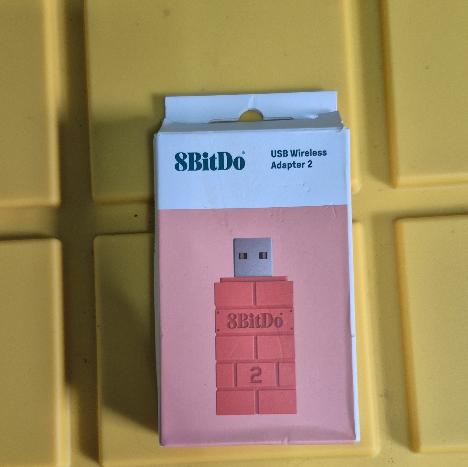8BitDo USB Wireless Adapter 2 Bluetooth USB for Xbox/Switch/PC/Wii Mario Brick