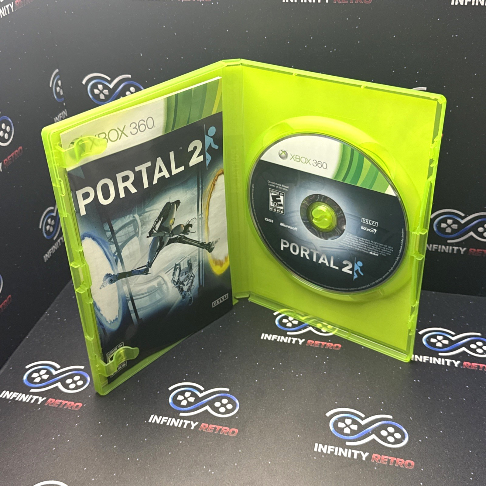 Portal 2 Microsoft Xbox 360 CIB Complete Refurbished & Tested Free Shipping