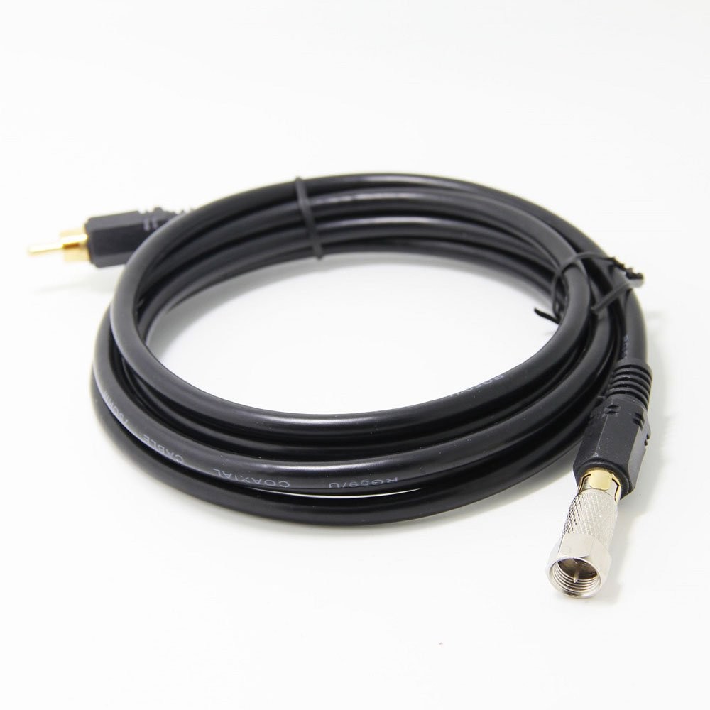 Rca Video Cable With Rf Tv Connector For Atari 2600 Jr 7800
