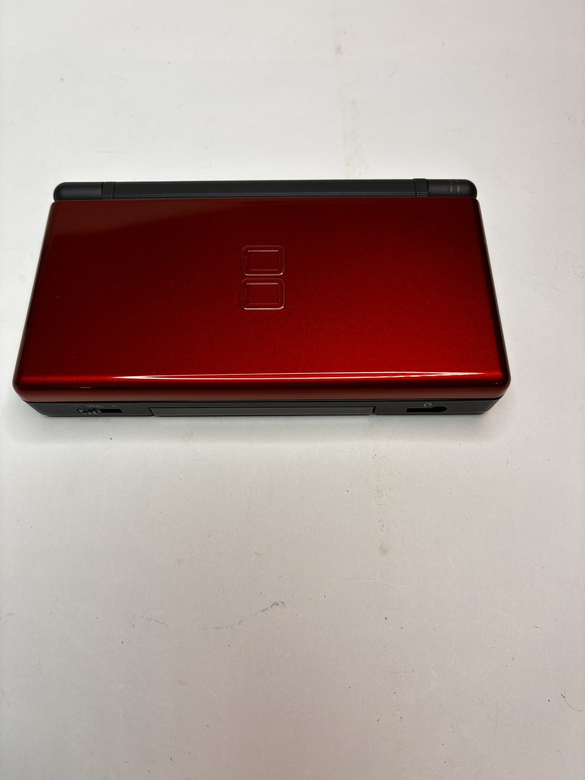 Nintendo DS Lite Crimson Red & Black Handheld Console USG-001