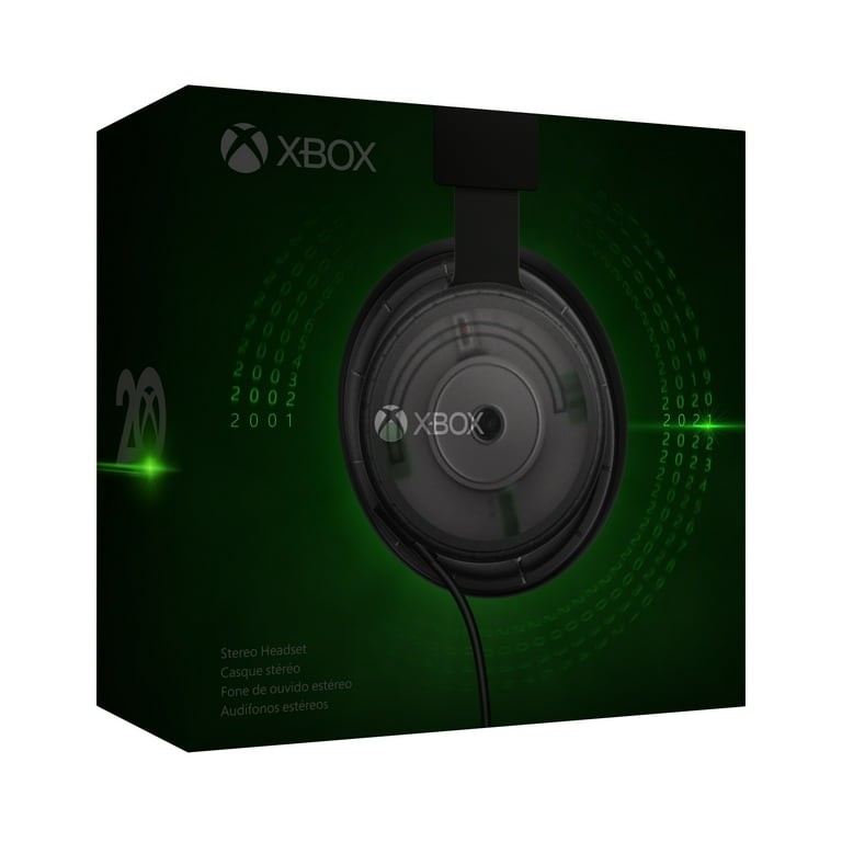 Microsoft 20th Anniversary Edition Gaming Wired Headset 8LI-00008 Xbox Windows