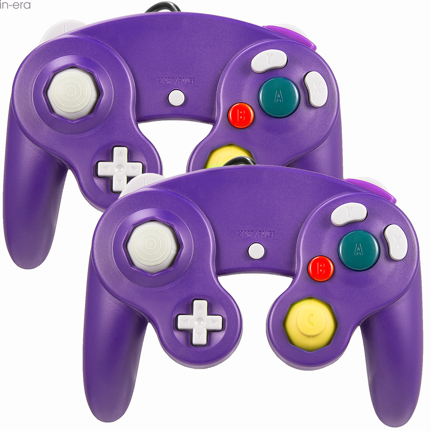 2PCS Wired Controller Gamecube NGC Compatible with Nintendo Gamecube Console
