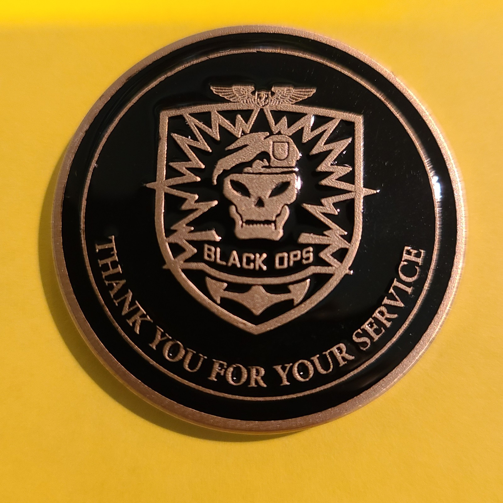 Call Of Duty Black Ops 1 Challenge Coin Medal Rare Promo Xbox PlayStation (A)