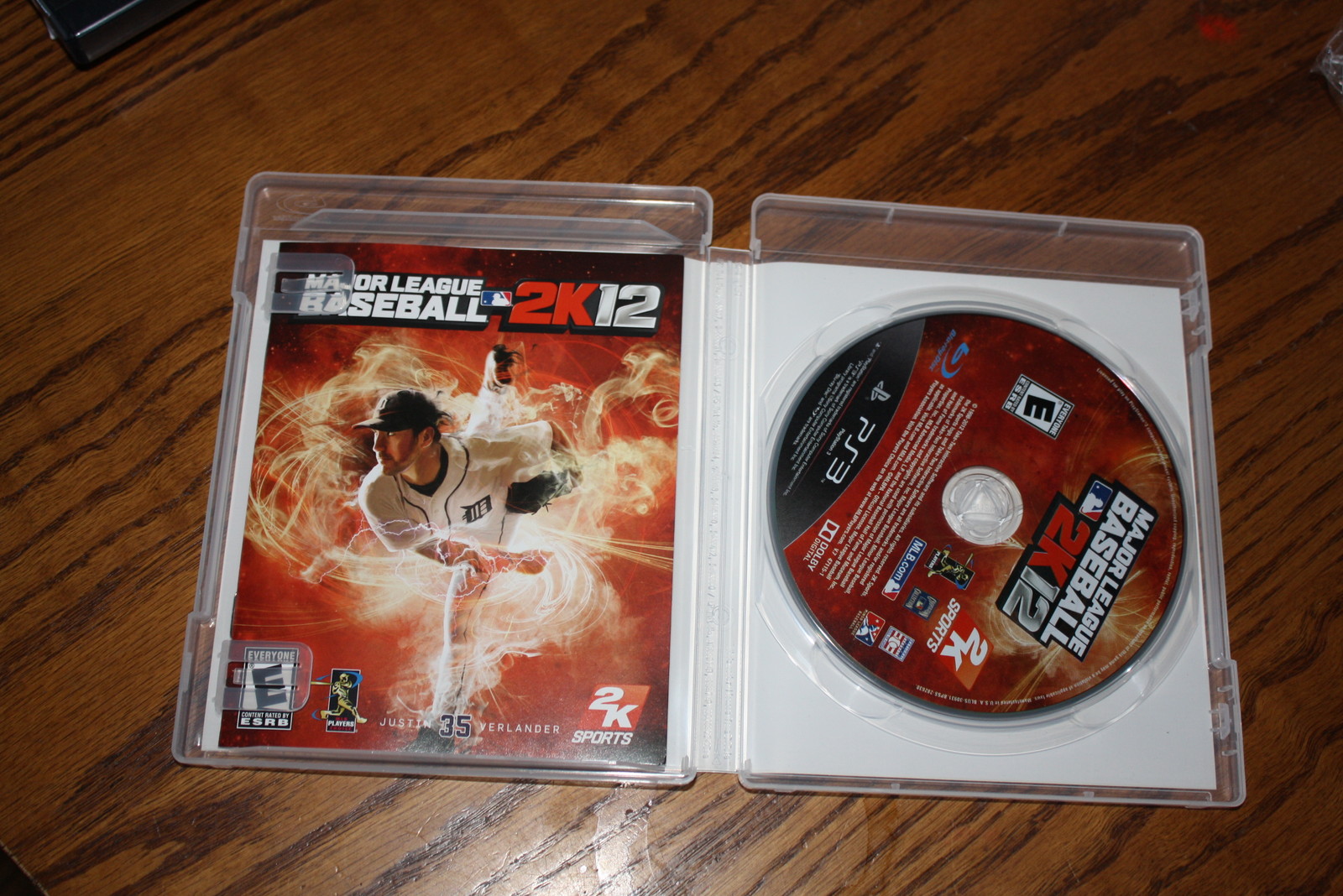 MLB 2K12 (Sony Playstation 3, 2011) Good Shape Complete MLB 2K 12