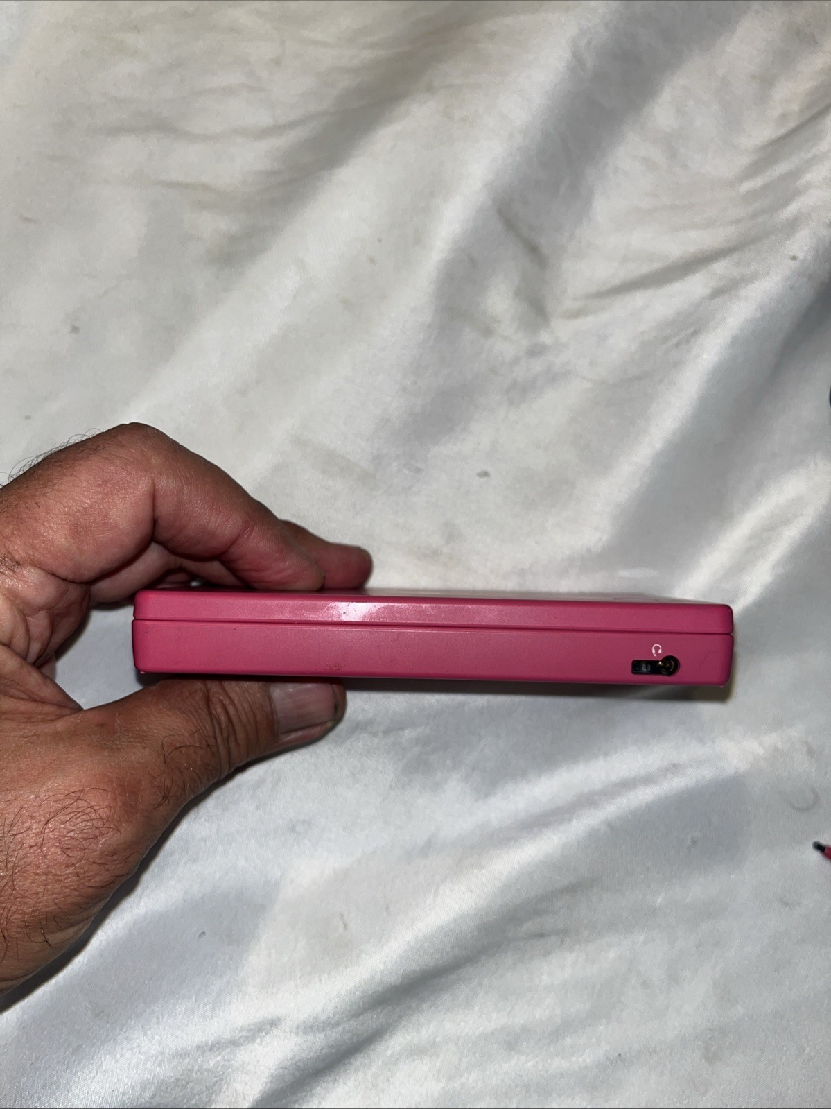 Hot Pink Nintendo DSi With Black Carrying Case Tested & Factory Reset