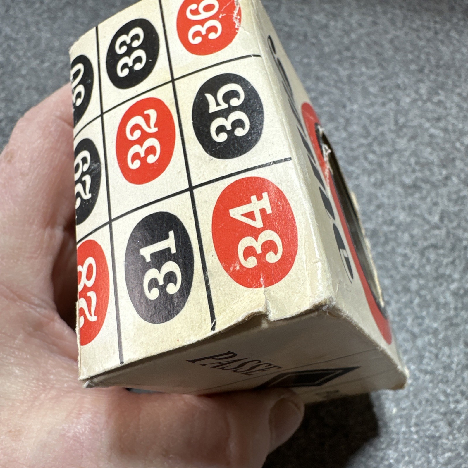 Vintage Mini Roulette Wheel Game With Chips, Instructions And Board Hong Kong
