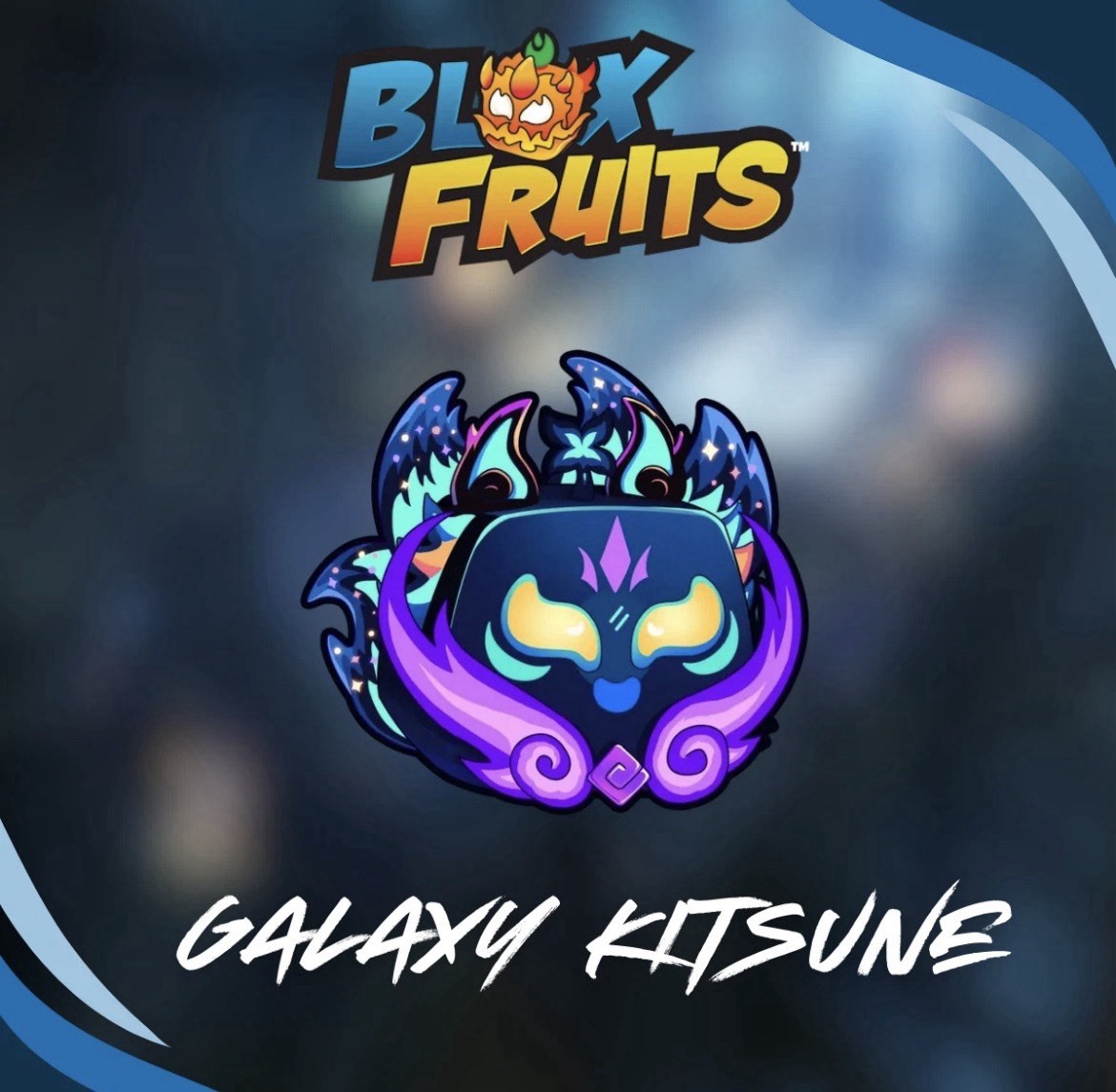 ⚡️ Galaxy Kitsune Blox Fruits Roblox Cheap And Fast Delivery ⚡️