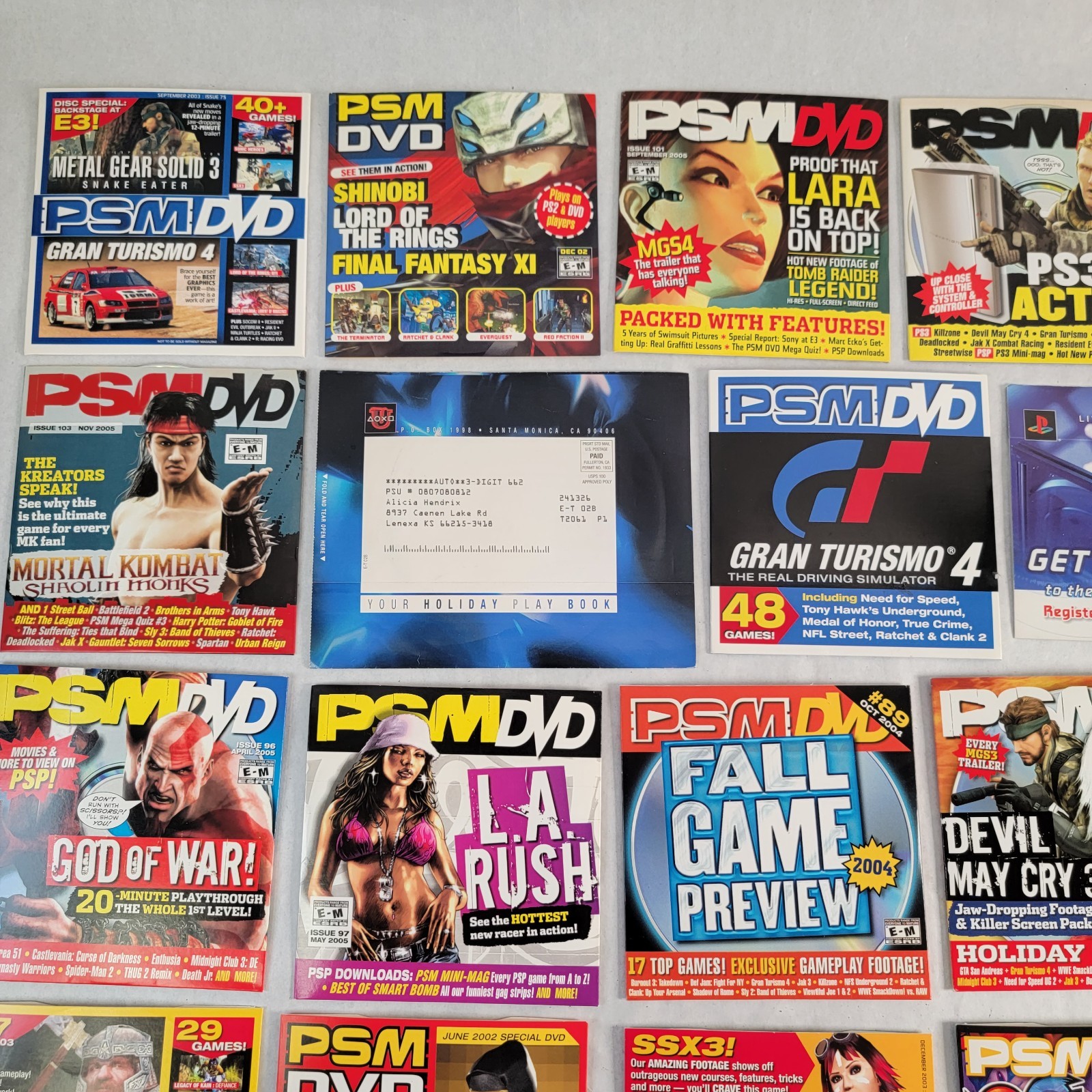 Lot of 18 Playstation Demo Discs Original PlayStation Magazine w/ Holiday Bonus