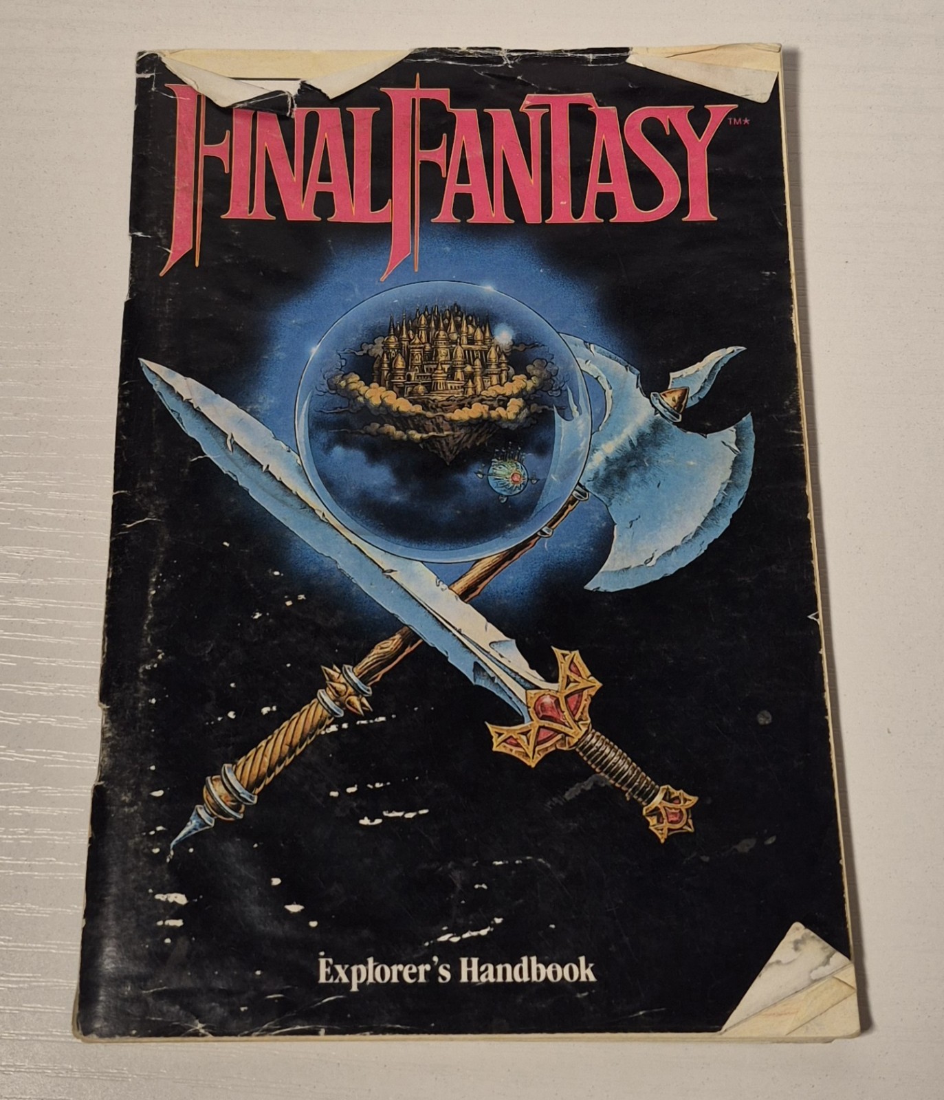 Final Fantasy Authentic Nintendo NES CIB W/ Manual & Both Maps Tested Working