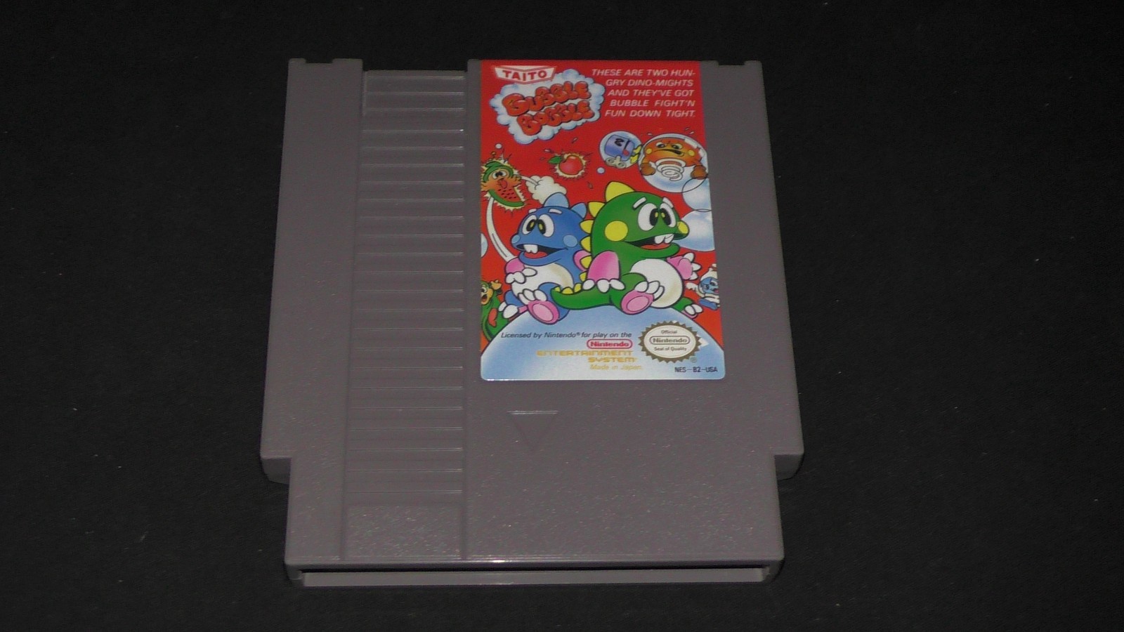 Bubble Bobble Oval Seal Nintendo NES 1988 NES CIB Complete