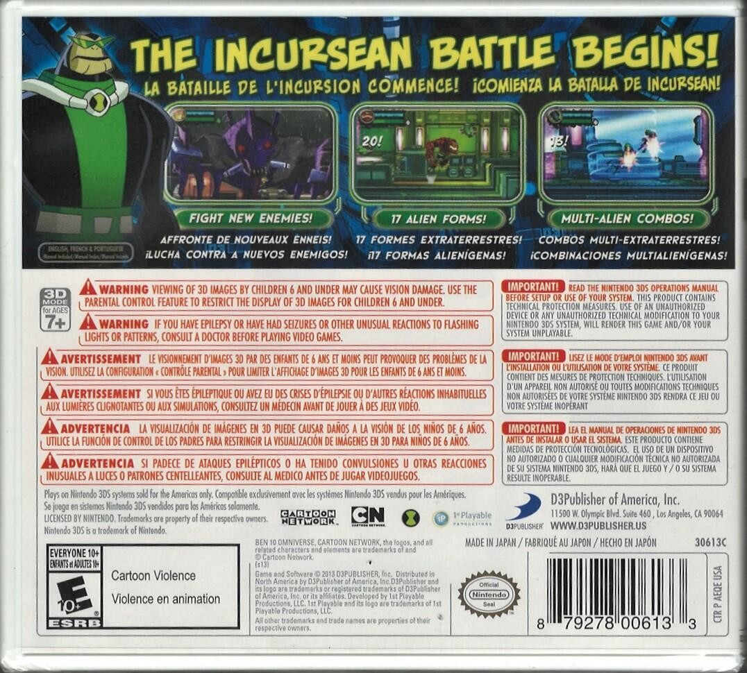 Ben 10 Omniverse 2 – Nintendo 3DS