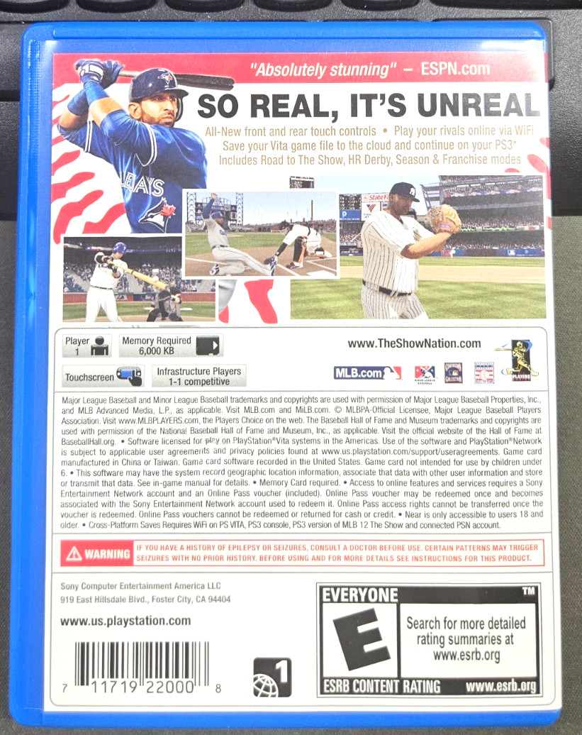 MLB 12 THE SHOW (PSVITA)