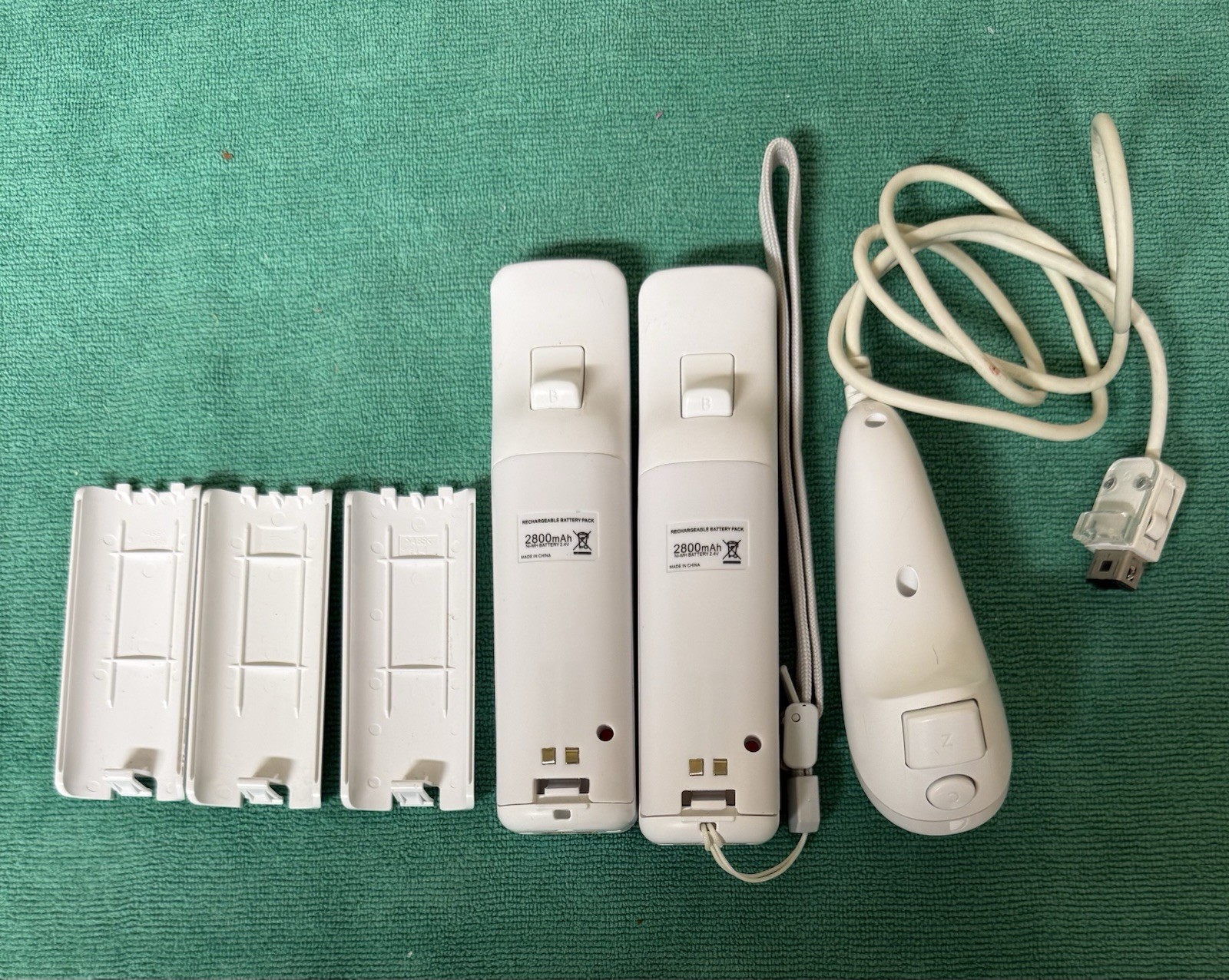 Remote Wiimote Nunchuck Controller for Nintendo Wii/Wii U Game Console
