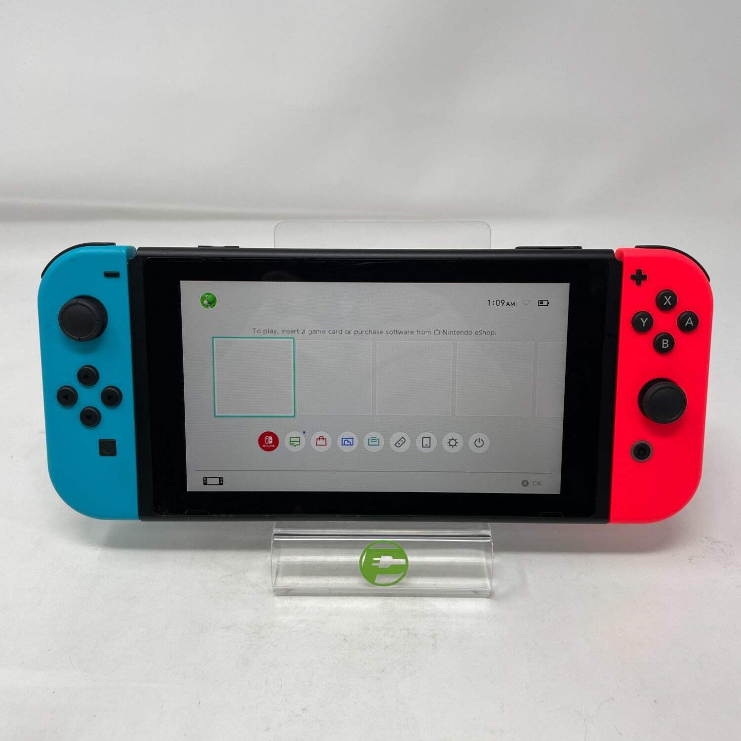 Nintendo Switch v2 Console Gaming System HAC-001-01) Red/Blue