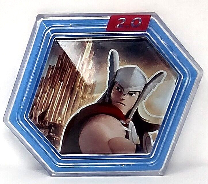Disney Infinity 2.0 Power Disc Rags To Riches And Assault On Asgard Lot Of 2