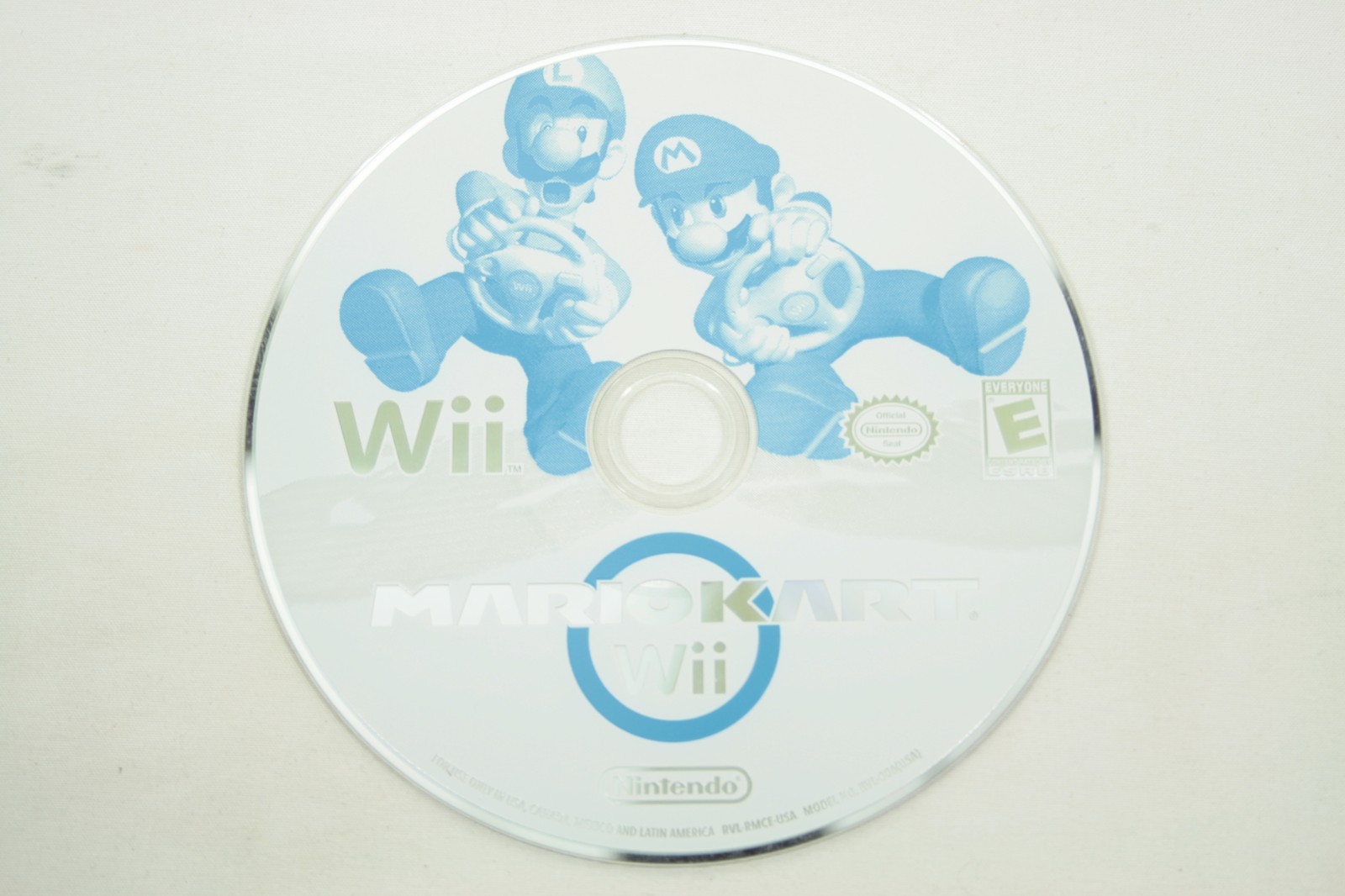 Mario Kart Wii Game Disc Only Nintendo Wii 2008 Tested & Working FAST SHIPPING