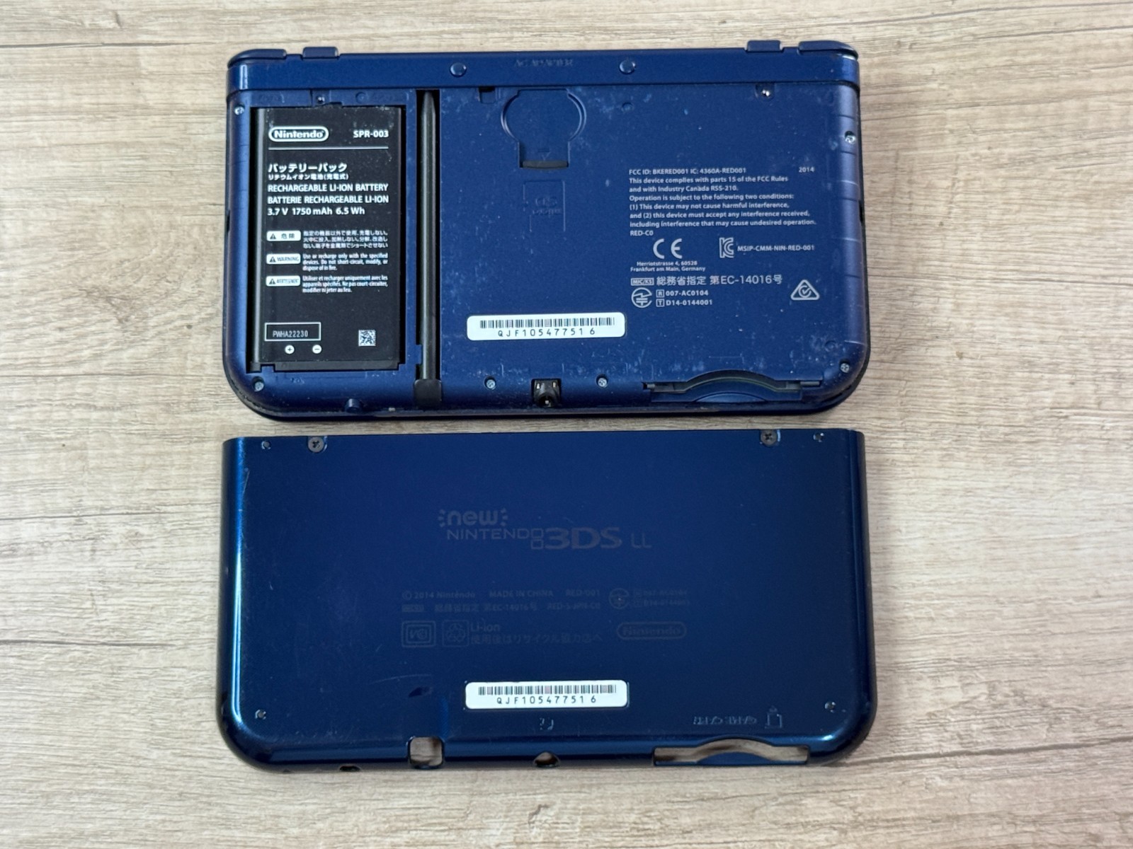 IPS Nintendo New 3DS XL Metallic Blue Console IPS Top Tested R5861