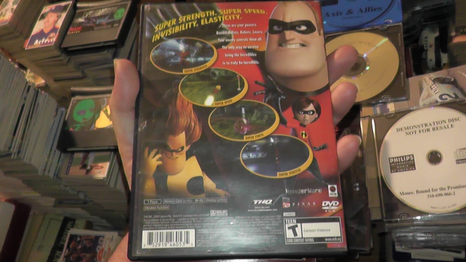 Tested PS2 THE INCREDIBLES Game Working PlayStation 2 CIB COMPLETE WITH MANUAL