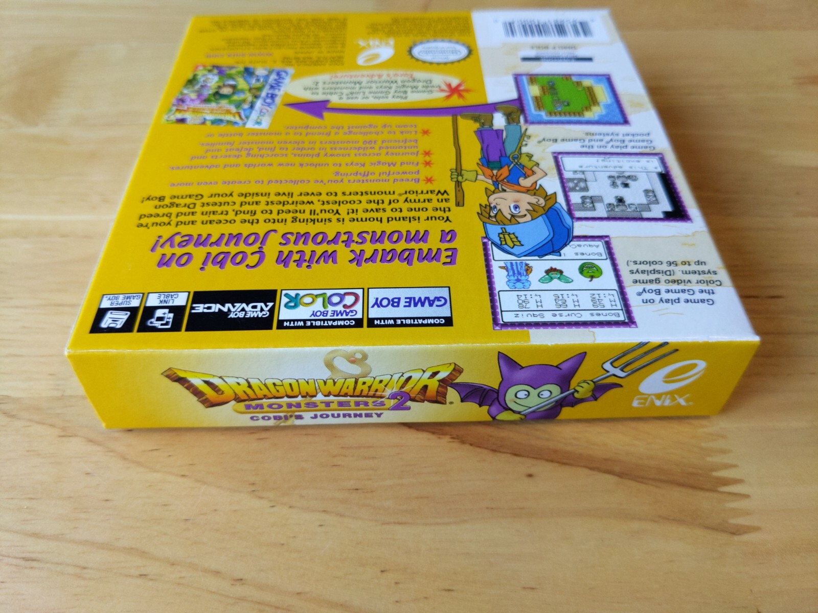 Dragon Warrior Monsters 2 Cobi’s Journey – Game Boy Color – Game and Box only