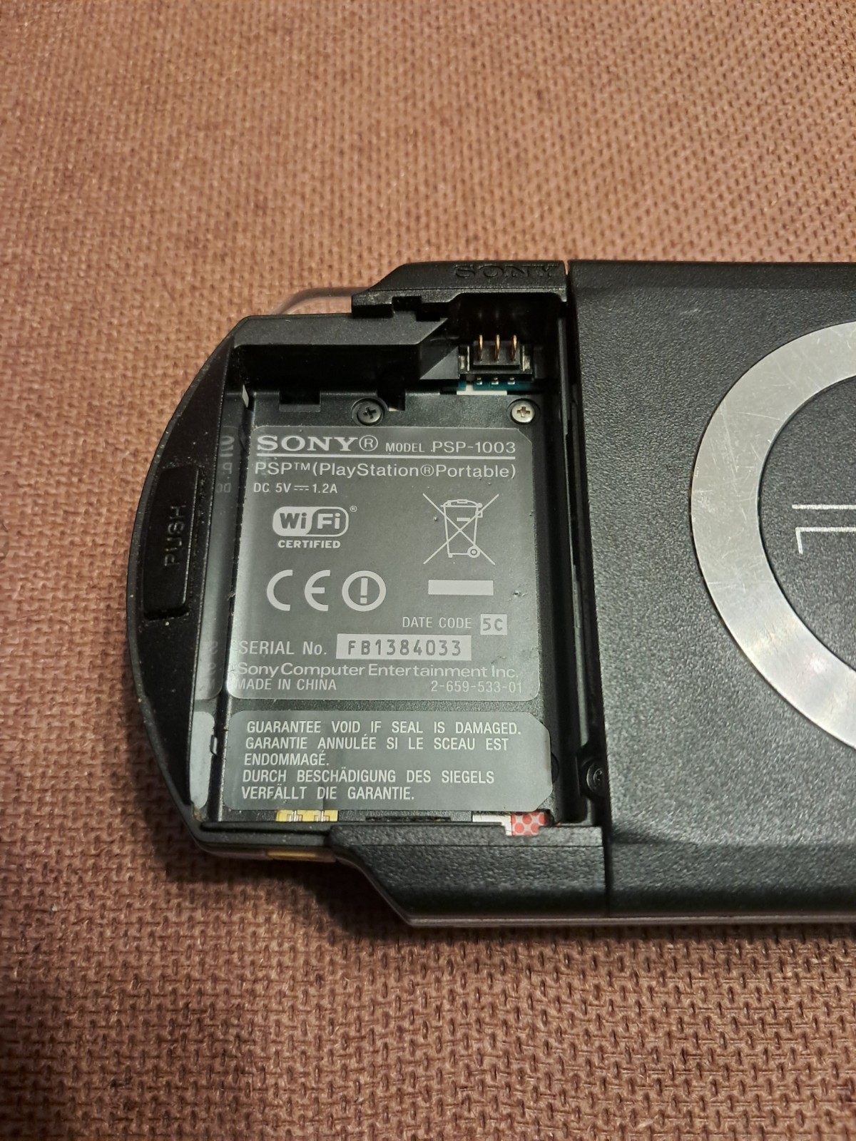 Sony Psp 1003 (Final Fantasy, Tony Hawk, NHL, Need For Speed) Psp 1000, 1001