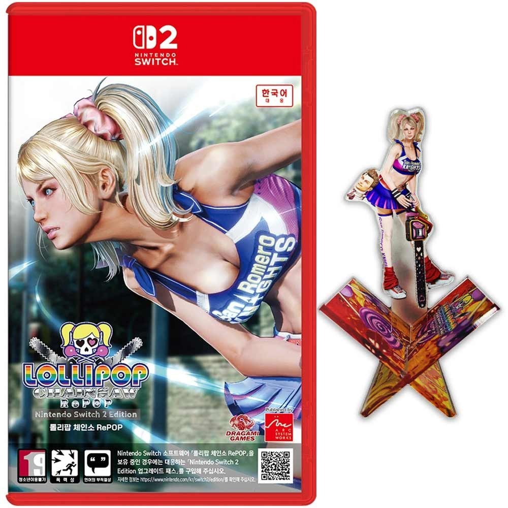 Switch 2 Lollipop Chainsaw RePOP & Acrylic Stand Korean English Chinese